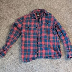 J. Crew Flannel Shirt Medium Slim